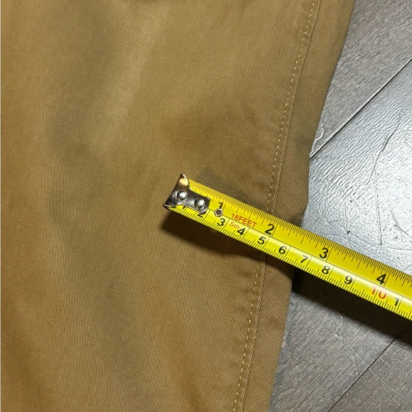 Levi's Premium XL Chino Wide Leg Pants Women's 27x31 Ermine Brown NWT Water Mark - Picture 5 of 11